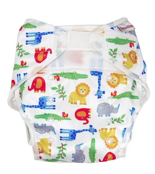 Imsevimse Imsevimse Mitwachsende Stoffwindel One-size + Einlagen – Produktbild 2 von 8