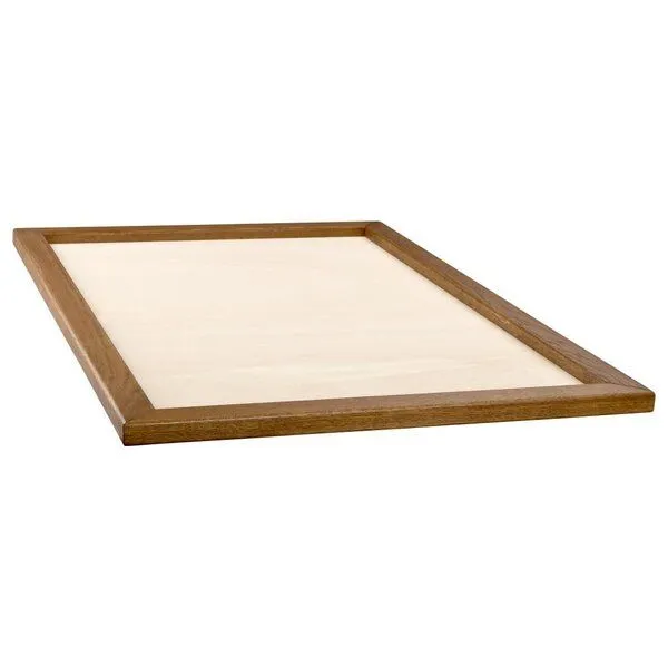 Kork-Deko Kork-Deko Rahmen 90x60 cm für Pinnwand aus Kork – Eiche hell – DIY Holzrahmen leer – Produktbild 2 von 3