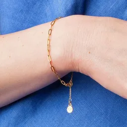 ALEXASCHA ALEXASCHA Feines Gliederarmband mit ovalen Gliedern | silber, gold, roségold | 18k Vergoldung – Produktbild 1 von 1