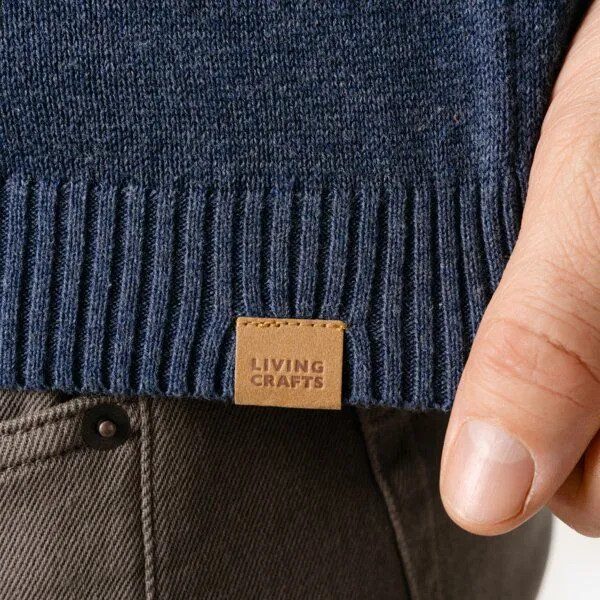 Living Crafts Living Crafts Pullover - BALEK, Deep sea (blau), – Produktbild 3 von 4