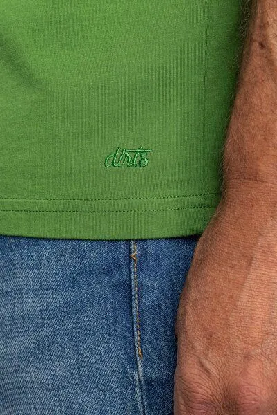 DIRTS dirts Premium Blank T-Shirt STANDARD, Jungle green, – Produktbild 3 von 4