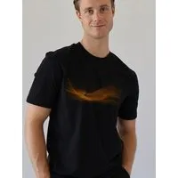 Kultgut Kultgut Artdesign - Biofair Klassik Shirt / Odem, Schwarz, – Produktbild 1 von 1