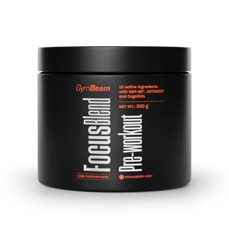 GymBeam OG1 GymBeam Focus Blend Pre Workout 300 g Erdbeere Kiwi – Produktbild 1 von 1