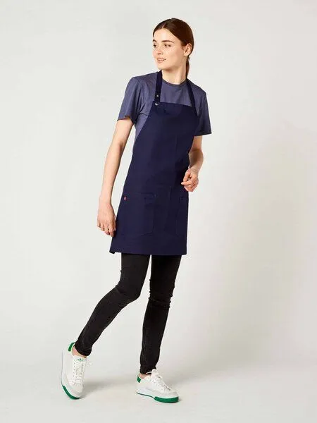 KAYA&KATO KAYA&KATO CO Latzschürze kurz TUNA, Blue, – Produktbild 3 von 4