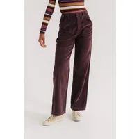 TWOTHIRDS TWOTHIRDS Damen vegan Hose Banna Rosinenbraun, Dunkelbraun, – Produktbild 1 von 1