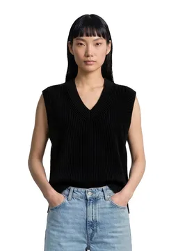 Marc O'Polo DENIM Pullunder regular aus reiner Bio-Baumwolle – Produktbild 1 von 1