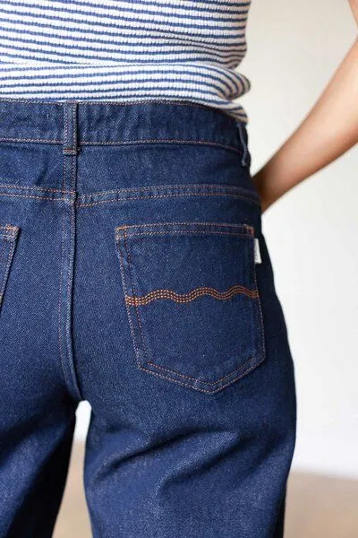 TWOTHIRDS TWOTHIRDS Denim-Hose Esme, Blue denim, – Produktbild 2 von 3