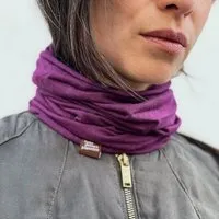 Liebe Deinen Planeten Liebe Deinen Planeten Multi Loop vegane Naturfaser in 3 Größen, viele Farben für Damen und Herren, Multifunktions Schlauchschal aus Modal Jersey TencelTM, Fuchsia, – Produktbild 1 von 1
