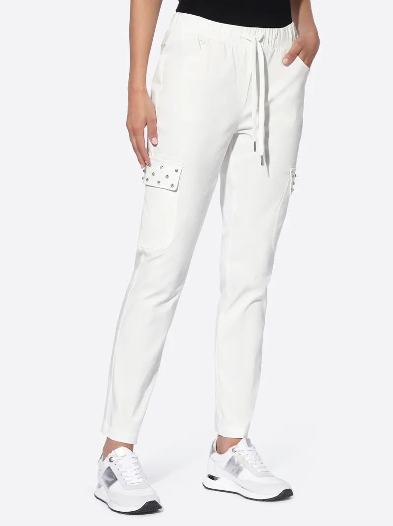 heine Schlupfhose ecru, Ecru, – Produktbild 1 von 3