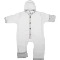 Cosilana Cosilana Baby Fleece Overall kbT Schurwolle Bio Baumwolle, Grau-melange, – Produktbild 1 von 1