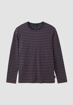 recolution Herren Slub Longsleeve aus Bio-Baumwolle - MACA STRIPES - recolution – Produktbild 1 von 1