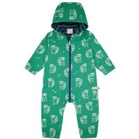 loud proud loud + proud Babys & Kinder Wasserabweisender Overall mit Druck, GOTS-zertifiziert, Plant(grün), – Produktbild 1 von 1