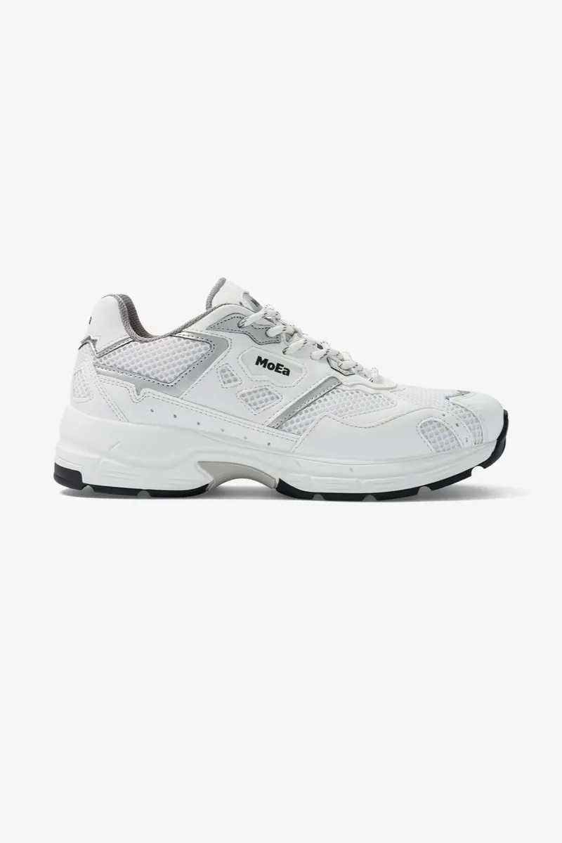 MoEa MoEa Herren vegan Sneaker Gen8 Mais Weiß Silber, Weiß, – Produktbild 2 von 2