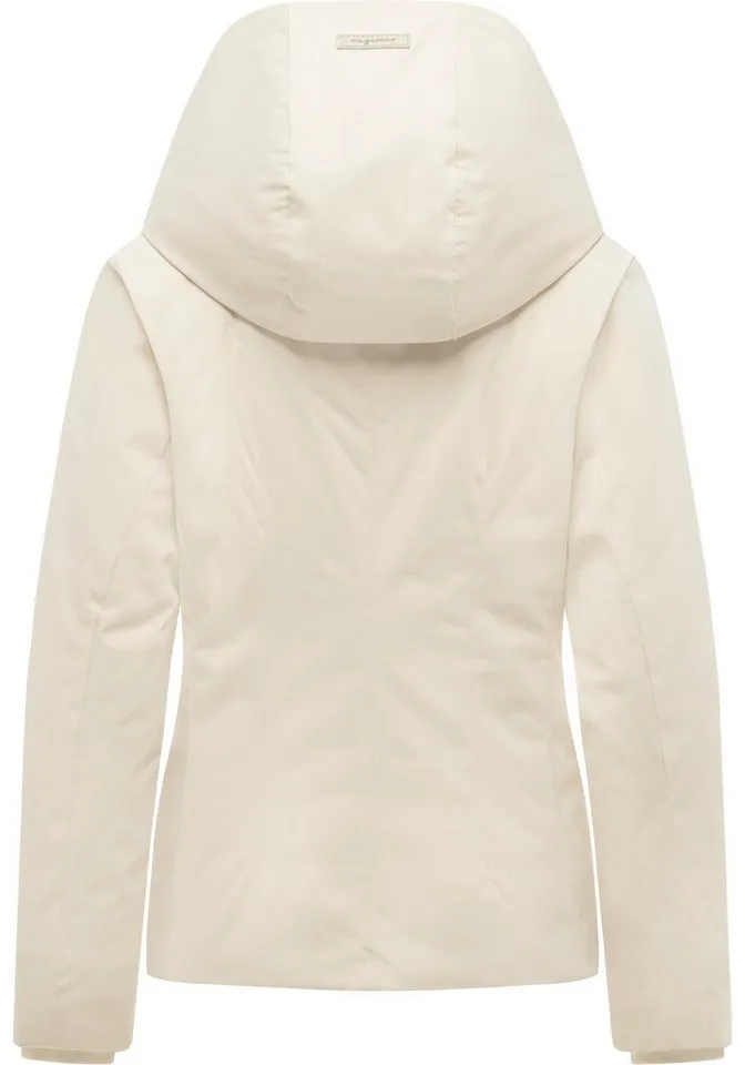 ragwear ragwear Funktionsjacke Annona Y Warme Damen Winterjacke mit weit nach vorn gezogener Kapuze, Braun, – Produktbild 4 von 4