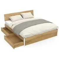 ekomia ekomia Bett Luna Storage, Weiß, – Produktbild 1 von 1