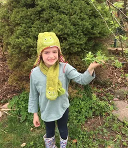 Pat und Patty Pat und Patty Kindermütze "Frosch" ,100 % Baumwolle , Plüsch – Produktbild 1 von 1