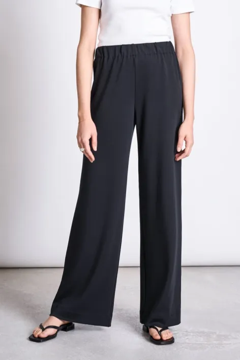 JAN N JUNE JAN N JUNE Damen vegan Hose Kiso Schwarz, Schwarz, – Produktbild 2 von 2