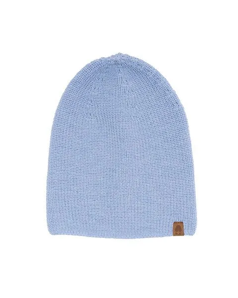 Kopyto Kopyto DEER - Mütze 100% RWS Merinowolle Mulesingfrei, leichte Beanie ohne Umschlag, Unisex, Hellblau, – Produktbild 2 von 3
