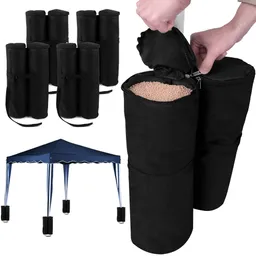 Casaria® Casaria Deuba Pavillon Standsicherung - 4 Elemente mit je 2 Säcken zum Befüllen – Produktbild 1 von 1