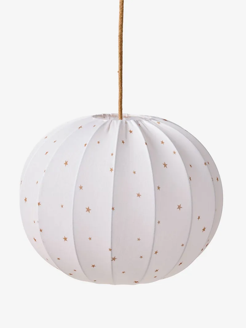 Vertbaudet Lampenschirm aus Stoff Kinderzimmer, Beige, – Produktbild 1 von 4