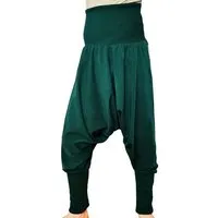 liebewicht liebewicht Weite Hose Yogahose Pumphose für Kinder grün schwarz Gr.122-164 – Produktbild 1 von 1