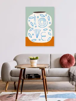Photocircle Photocircle Wandbild / Poster / Leinwand  - White LOVE vase – Produktbild 1 von 1