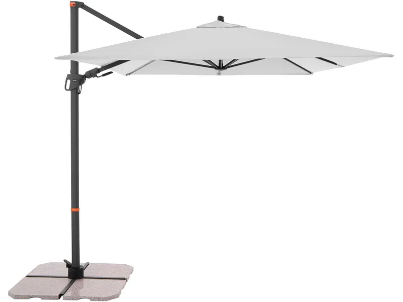 Doppler doppler Pendelschirm "myZone AX" 320 x 240 cm, hellgrau – Produktbild 1 von 1