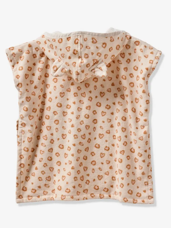 Vertbaudet Vertbaudet Badeponcho, Frottee, Weiß, – Produktbild 2 von 4