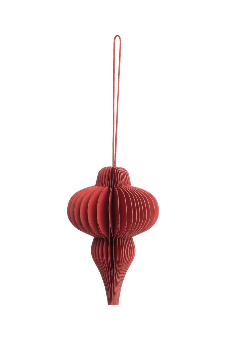 Tranquillo Papieranhänger RED HUMMING - rot – Produktbild 1 von 4