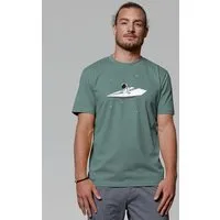 watapparel watapparel T-Shirt Unisex Fly me to the moon, Green bay, – Produktbild 1 von 1