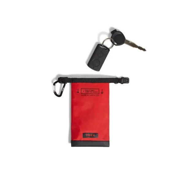 Toca Toca No Signal Sleeve KeyFob (Signalblocker für Autoschlüssel), Rot, – Produktbild 1 von 3
