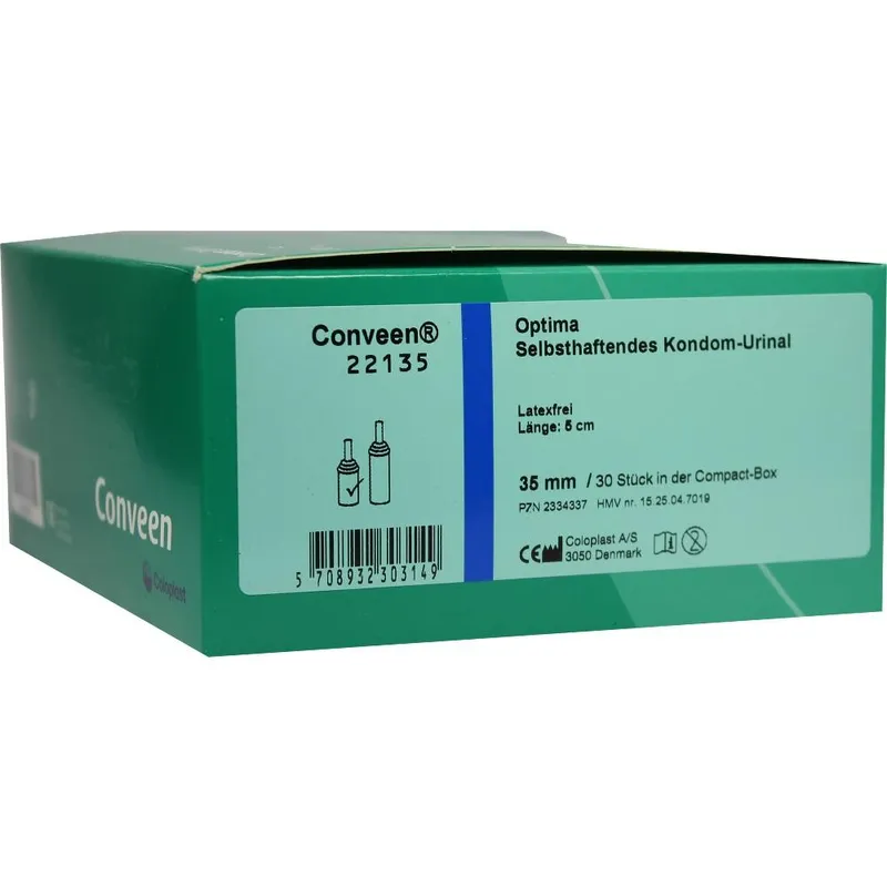 Coloplast CONVEEN Optima Kondom Urinal 5 cm 35 mm 22135 30 St Kondome – Produktbild 1 von 1