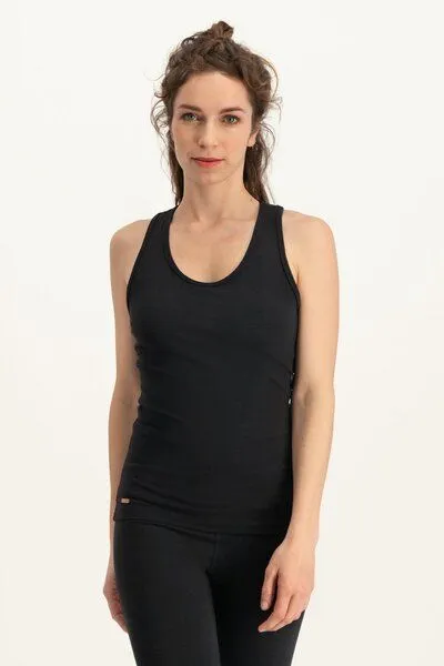 Urban Goddess Urban Goddess Surya Racerback Yoga Sport Tank Top, Onyx black (schwarz), – Produktbild 3 von 4