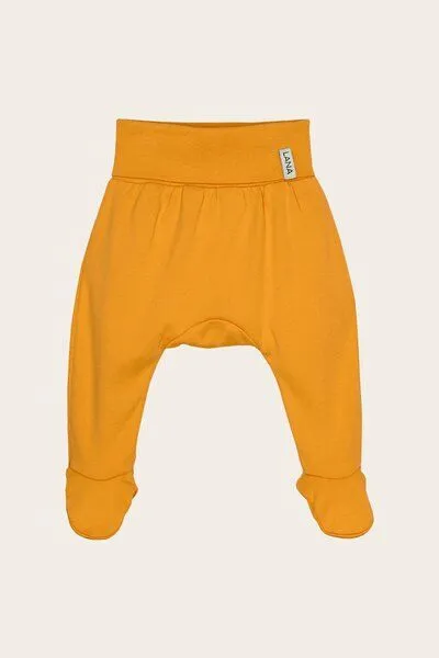 LANA Organic LANA Organic Hose, Modell Finn, Gelb, – Produktbild 1 von 1