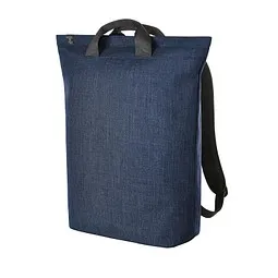 Halfar Laptop-Rucksack EUROPE, blau meliert – Produktbild 1 von 1