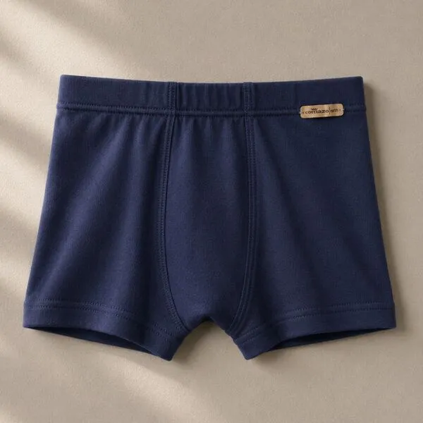 comazo|earth comazo|earth Fairtrade Natur Jungen Pants | GOTS zertifiziert, Marine, – Produktbild 1 von 4