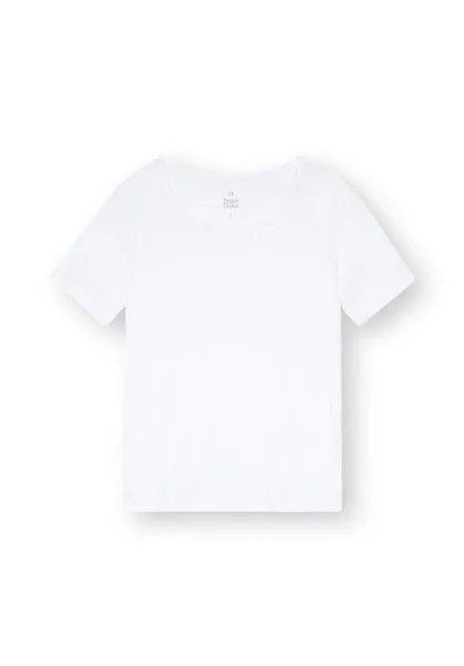 THOKKTHOKK ThokkThokk Damen T-Shirt Bio Fair, Weiss, – Produktbild 4 von 7