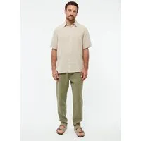 Givn Berlin Givn Berlin Leinenhose GBERIC mit Tunnelzug, Faded olive (linen), – Produktbild 1 von 1