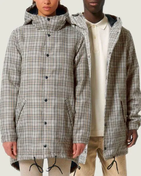 YTWOO YTWOO Unisex Parka aus recyceltem PET, Padded Parker, in verschiedenen Farben und Mustern, Beige, – Produktbild 1 von 4