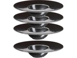 Mäser Mäser Gourmetteller Set 4-tlg. "Angry" Porzellan, 19 cm – Produktbild 1 von 1