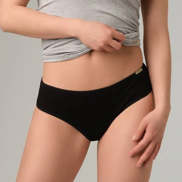 comazo|earth comazo|earth Fairtrade Perioden-Slip für eine starke Periode, Schwarz, – Produktbild 1 von 4