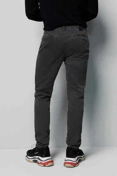 M 5 BY MEYER M 5 BY MEYER Casual Chino Super Stretch, Grau (grau), – Produktbild 4 von 5