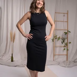 Vresh Clothing Vresh Clothing Violetta - Rib Kleid aus Biobaumwolle – Produktbild 1 von 1