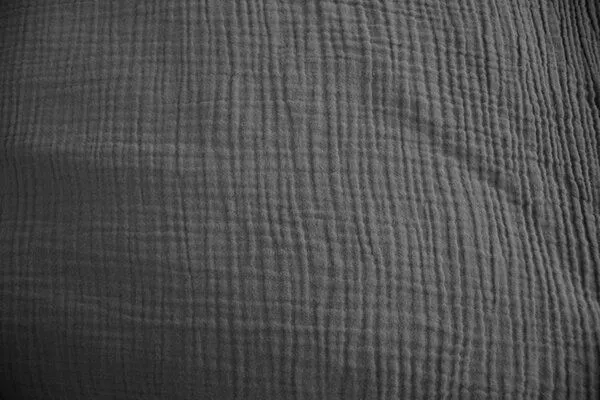 jilda-tex jilda-tex Musselin-Bettwäsche Medina 100% Bio-Baumwolle Made in Green in naturfarben, Dunkelgrau, – Produktbild 3 von 3
