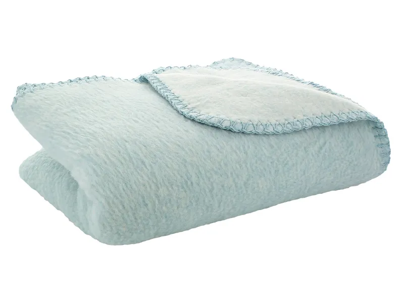 Richter Textilien Richter Textilien Babydecke Bio-Baumwolle Melange 75 x 100 cm, Mehrfarbig, – Produktbild 1 von 2