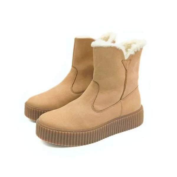 Werner 1911 Werner 1911 Stiefelette mit Warmfutter Polarfuchs, Beige (borke), – Produktbild 1 von 4