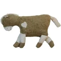 Pat und Patty Pat und Patty Kuschelkissen "Pferd", 100 % Baumwolle kbA, Hellbraun, – Produktbild 2 von 6
