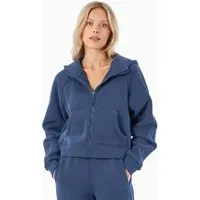 ORGANICATION ORGANICATION JODDY | Essentials Full Zip-Hoodie aus Bio-Baumwolle und recyceltem Polyester, Navy, – Produktbild 1 von 1