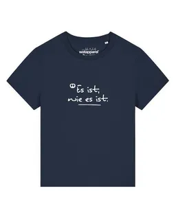 watapparel watapparel T-Shirt Frauen Es ist wie es ist – Produktbild 1 von 1