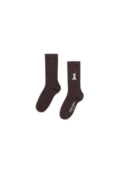 ARMEDANGELS ARMEDANGELS SAAMUS BOLD Unisex Socken aus Bio-Baumwoll-Mix, Claystone, – Produktbild 4 von 4